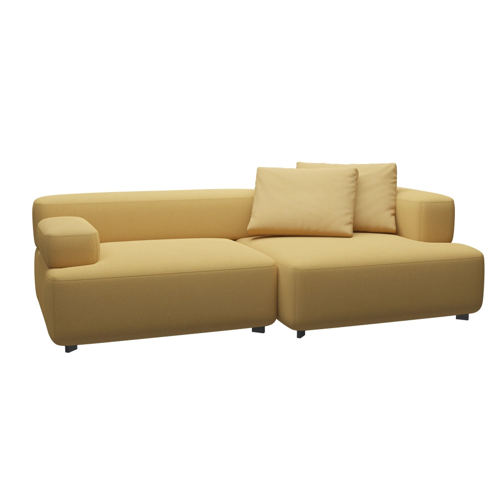 Alphabet™ Sofa Series - PL240-3, 2-seater by Fritz Hansen