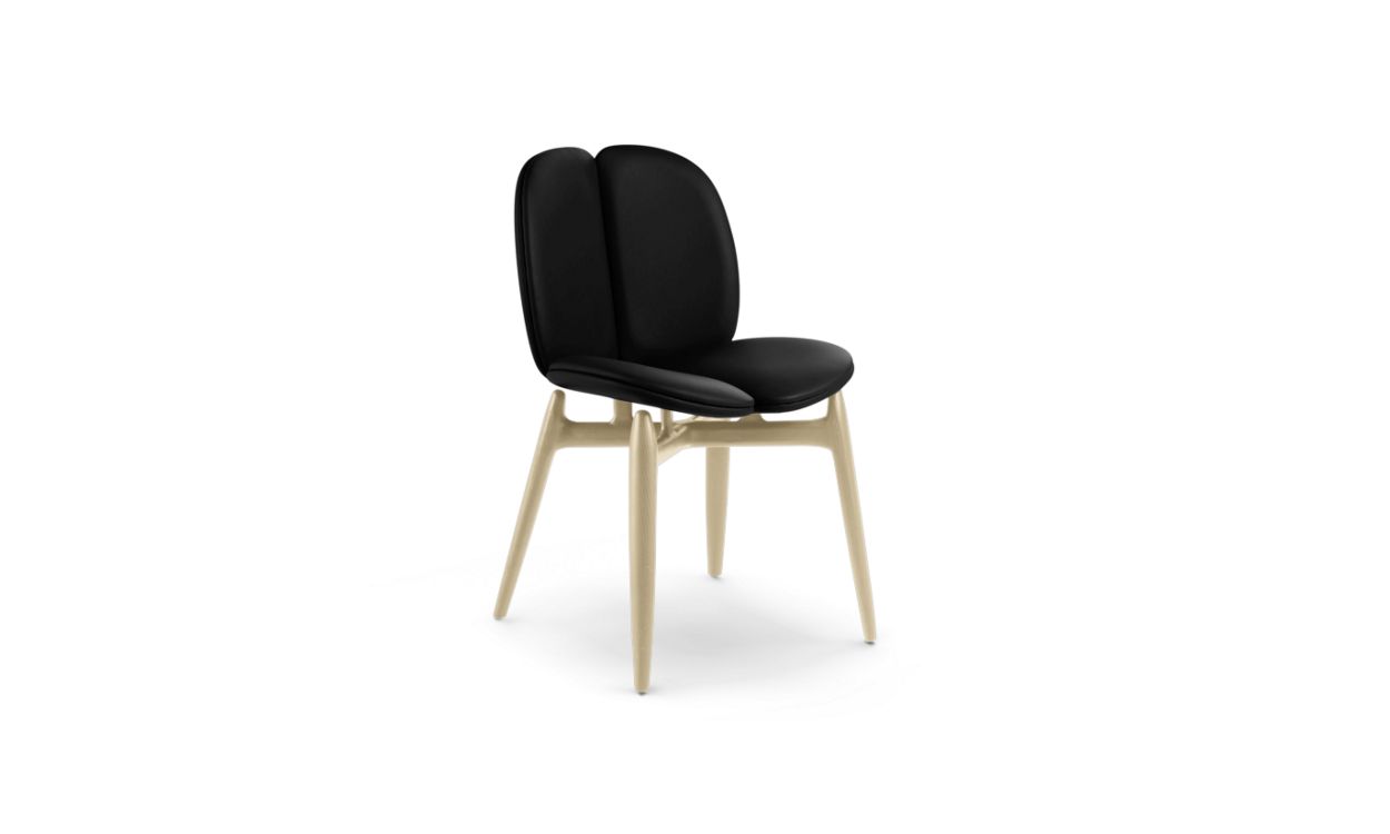 PULP CHAIR IN STAINED ASH WOOD by Roche Bobois