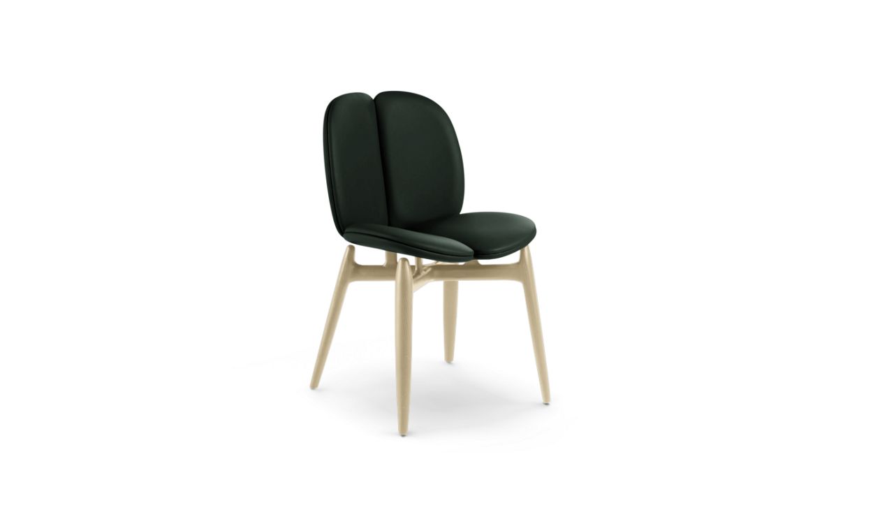 PULP CHAIR IN STAINED ASH WOOD by Roche Bobois