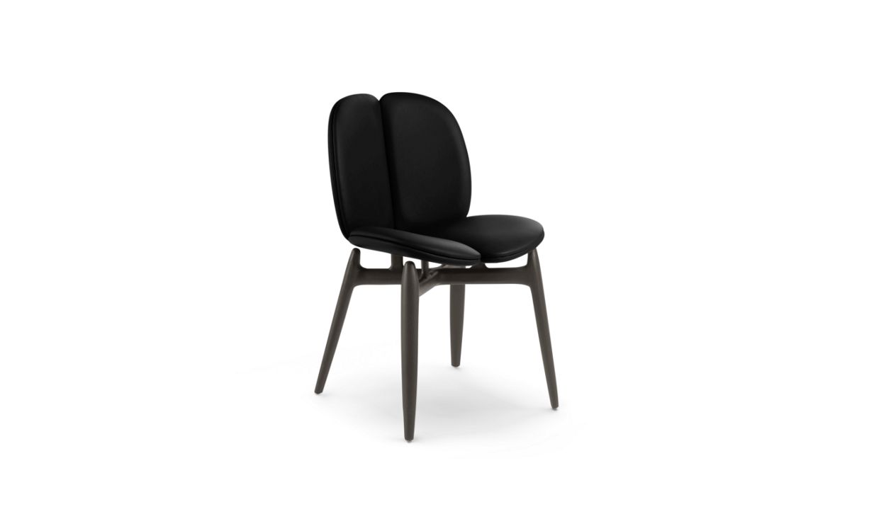 PULP CHAIR IN STAINED ASH WOOD by Roche Bobois