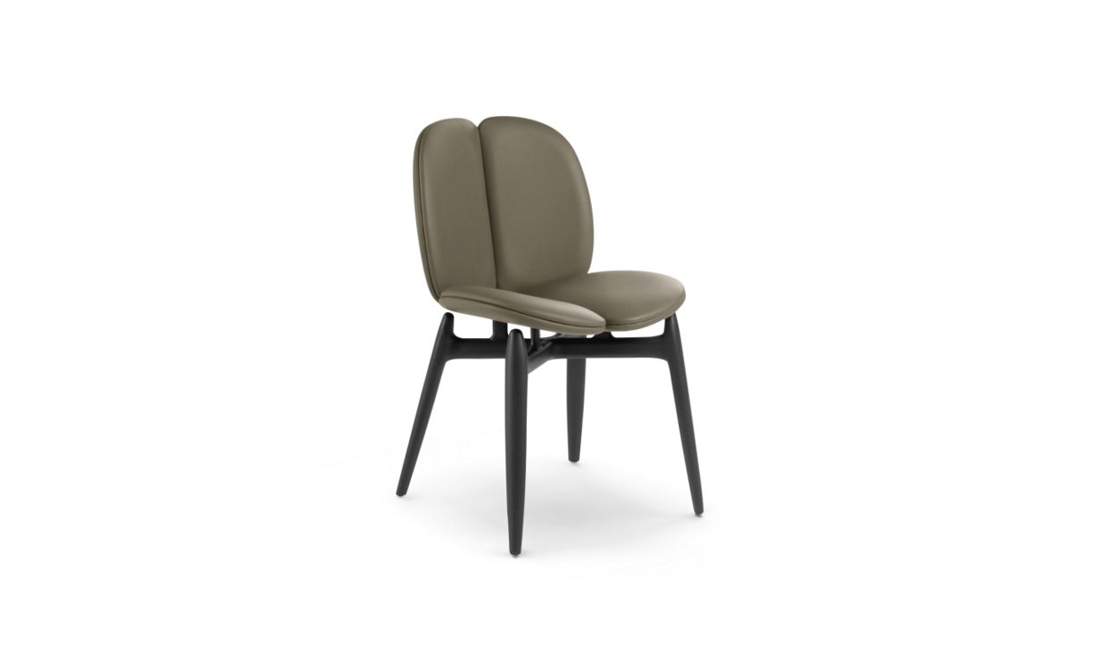 PULP CHAIR IN STAINED ASH WOOD by Roche Bobois