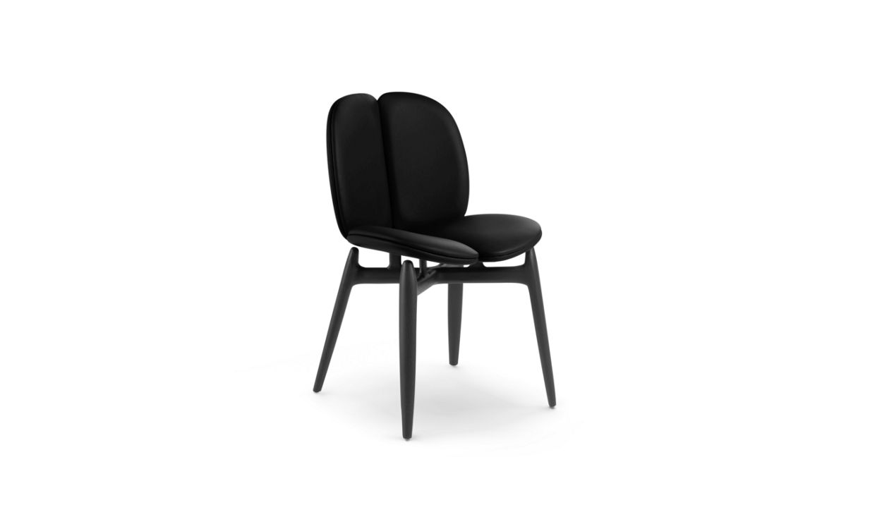 PULP CHAIR IN STAINED ASH WOOD by Roche Bobois