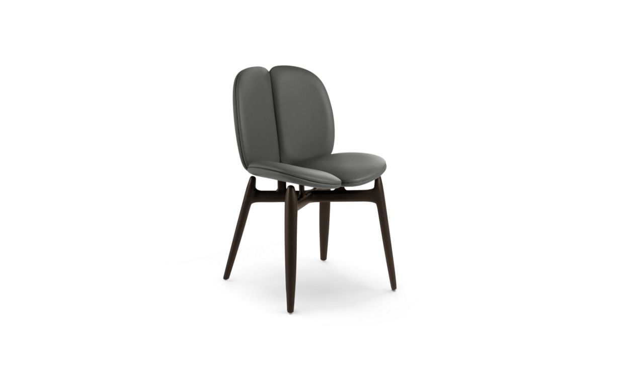 PULP CHAIR IN STAINED ASH WOOD by Roche Bobois