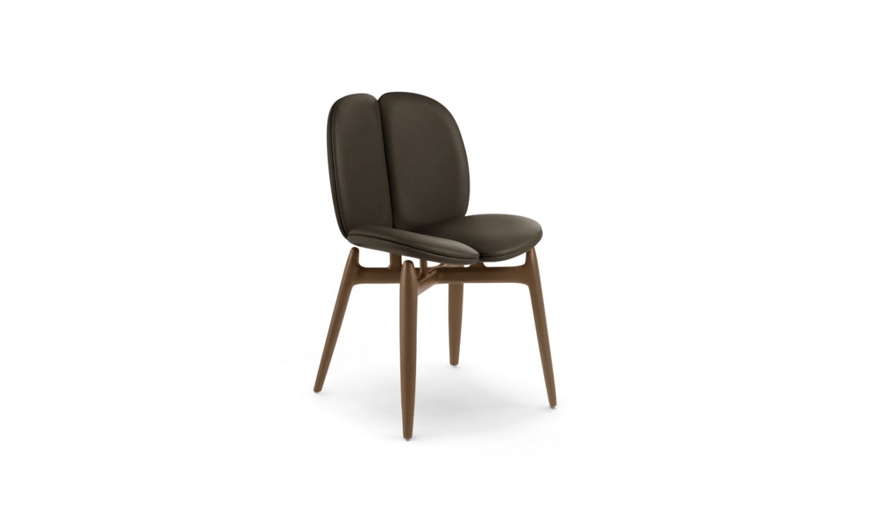 PULP CHAIR IN STAINED ASH WOOD by Roche Bobois
