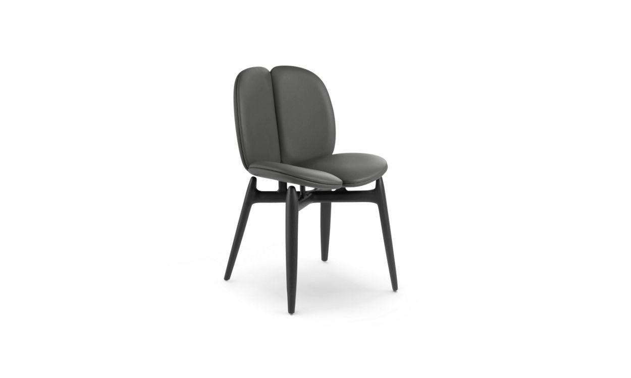 PULP CHAIR IN STAINED ASH WOOD by Roche Bobois