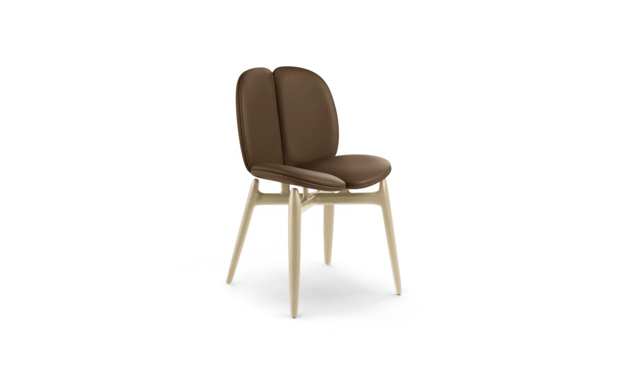PULP CHAIR IN STAINED ASH WOOD by Roche Bobois