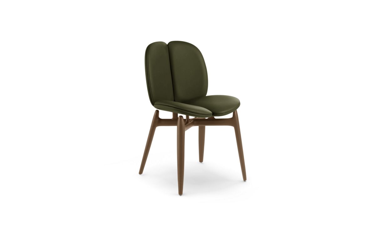 PULP CHAIR IN STAINED ASH WOOD by Roche Bobois