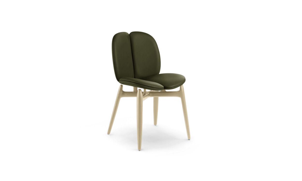 PULP CHAIR IN STAINED ASH WOOD by Roche Bobois
