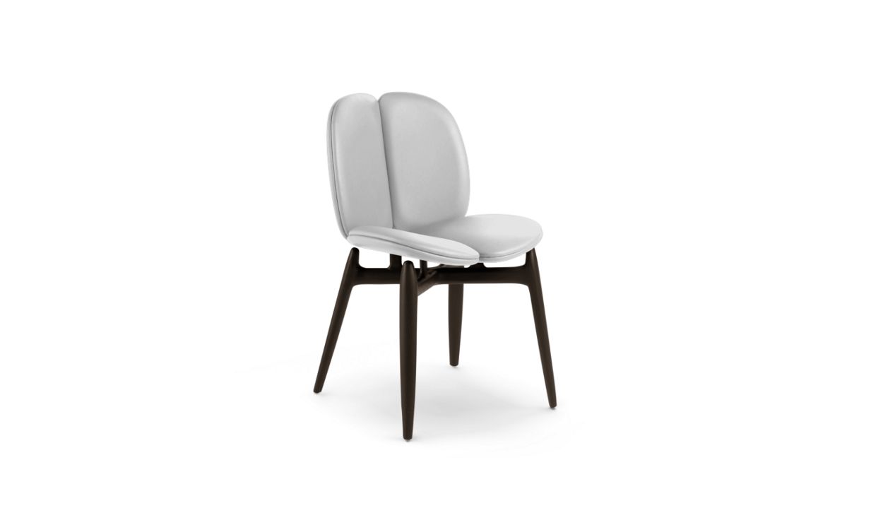 PULP CHAIR IN STAINED ASH WOOD by Roche Bobois