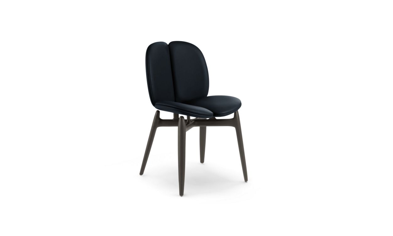 PULP CHAIR IN STAINED ASH WOOD by Roche Bobois