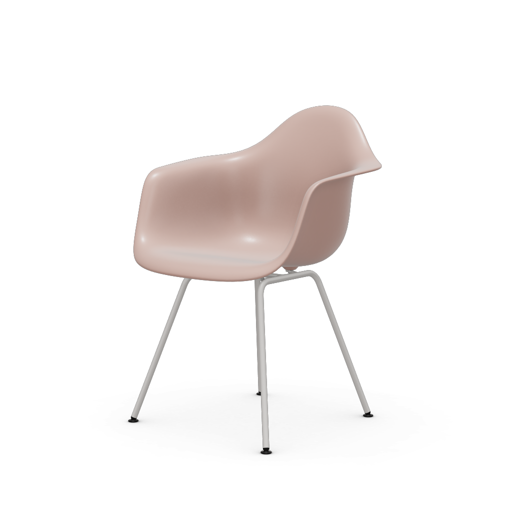 Eames Plastic Armchair DAX (without upholstery) by Vitra