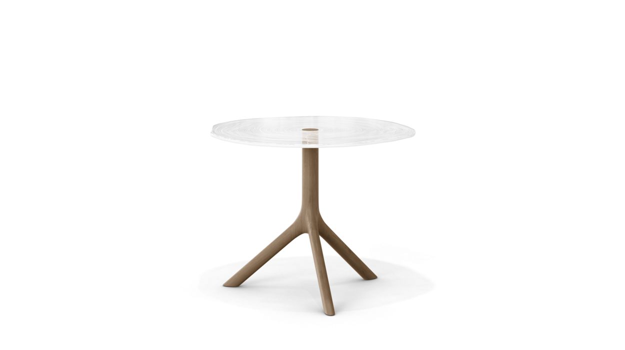 PLEXIWOOD END TABLE by Roche Bobois