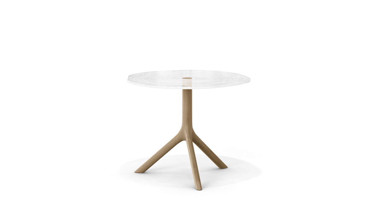 PLEXIWOOD END TABLE by Roche Bobois