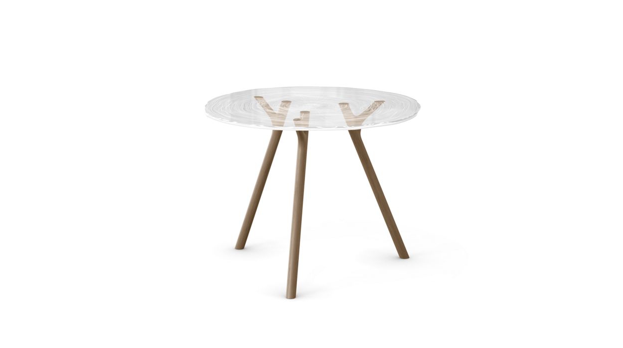 PLEXIWOOD DINING TABLE by Roche Bobois