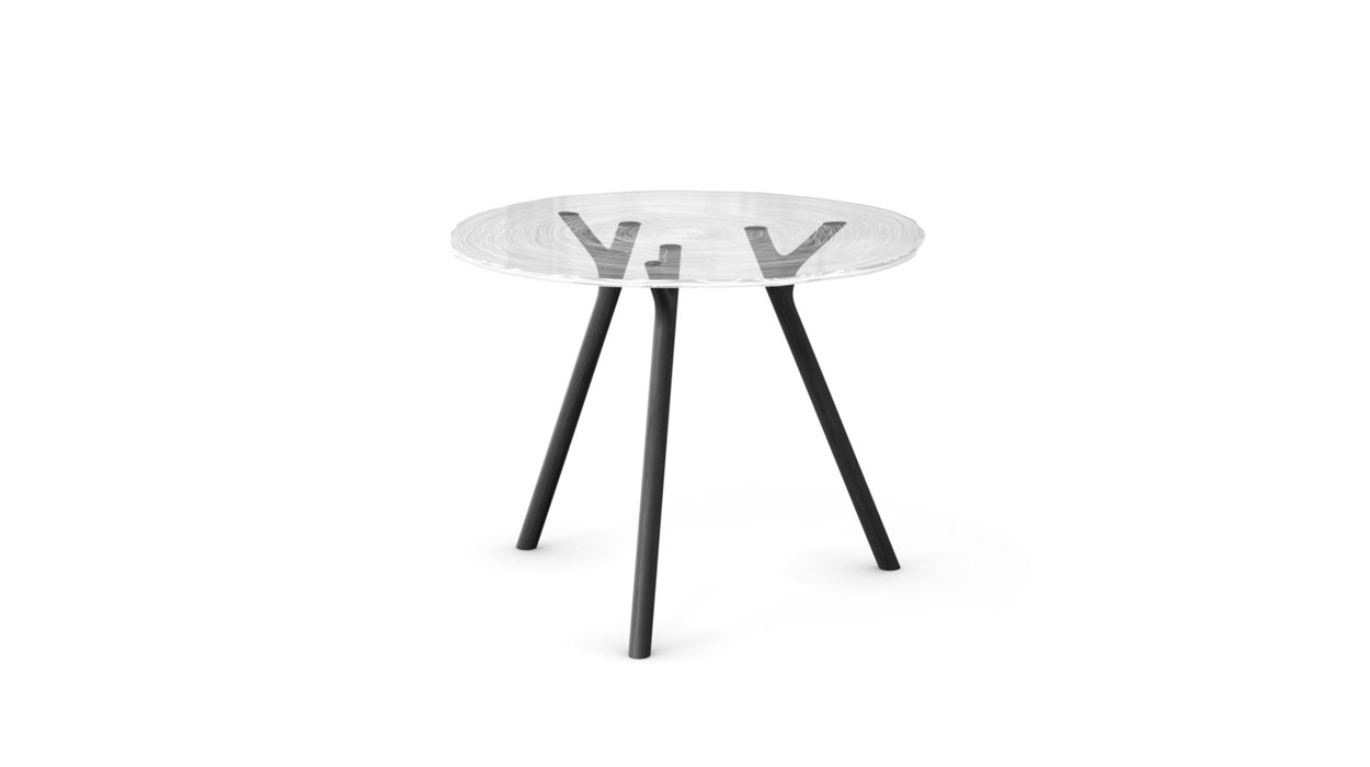 PLEXIWOOD DINING TABLE by Roche Bobois