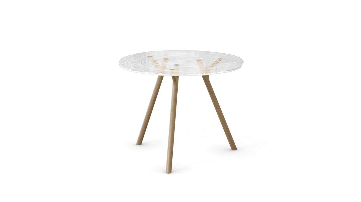 PLEXIWOOD DINING TABLE by Roche Bobois