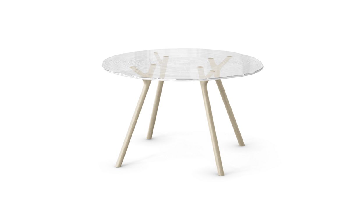 PLEXIWOOD DINING TABLE by Roche Bobois