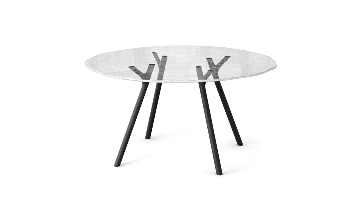 PLEXIWOOD DINING TABLE by Roche Bobois