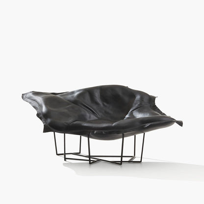 Wallace Lounge Chairs (Upholstery Material - Leather Silk)