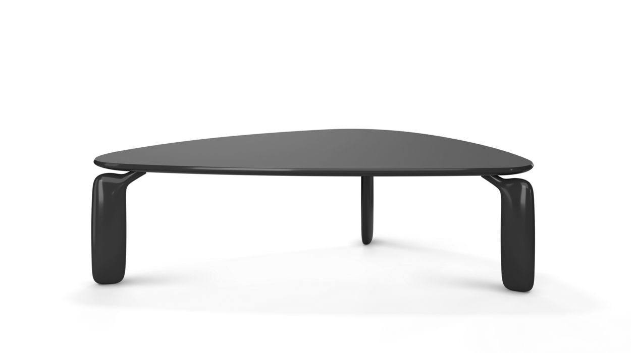 PULP TRIANGULAR DINING TABLE / DESK by Roche Bobois #Black