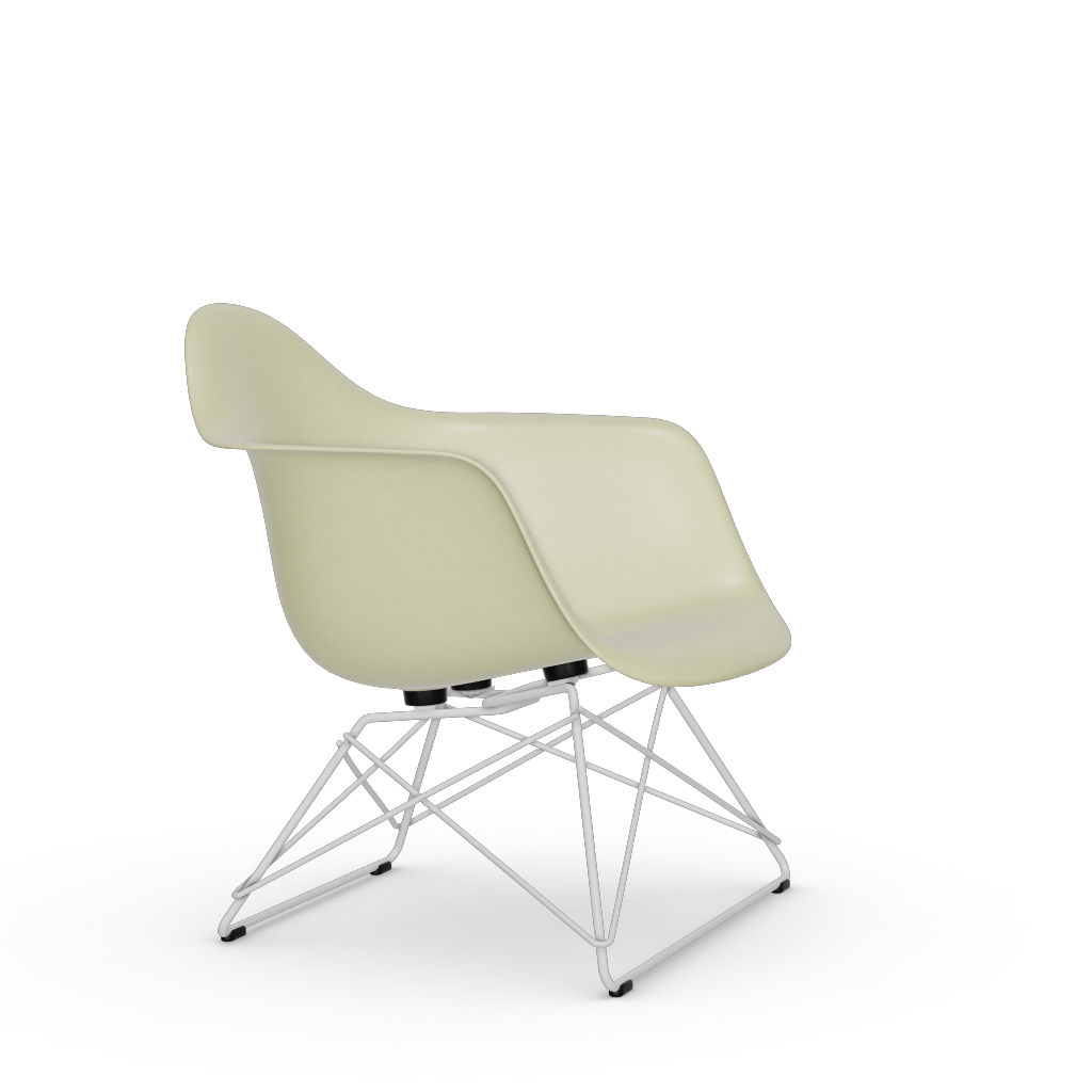 Eames Fiberglass Armchair LAR (without upholstery) by Vitra