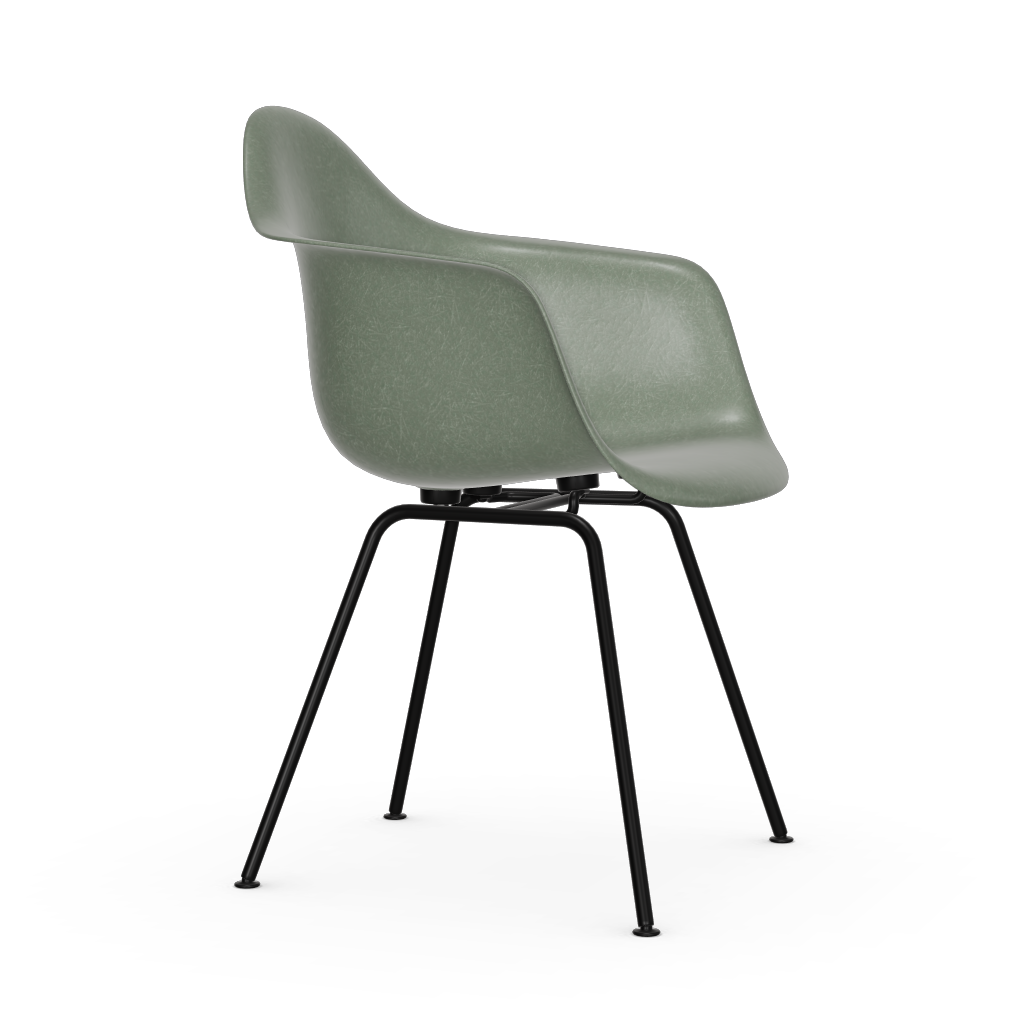 Eames Fiberglass Armchair DAX (without upholstery) by Vitra