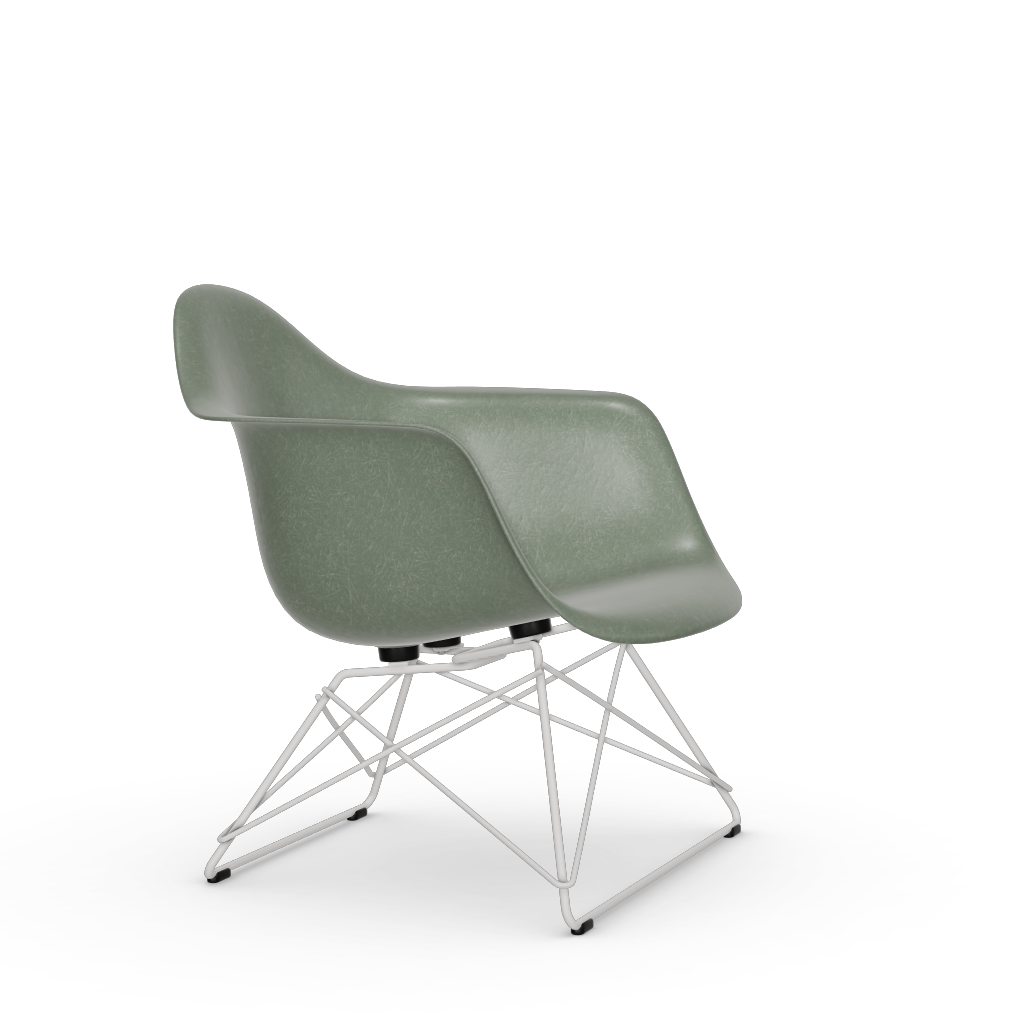 Eames Fiberglass Armchair LAR (without upholstery) by Vitra