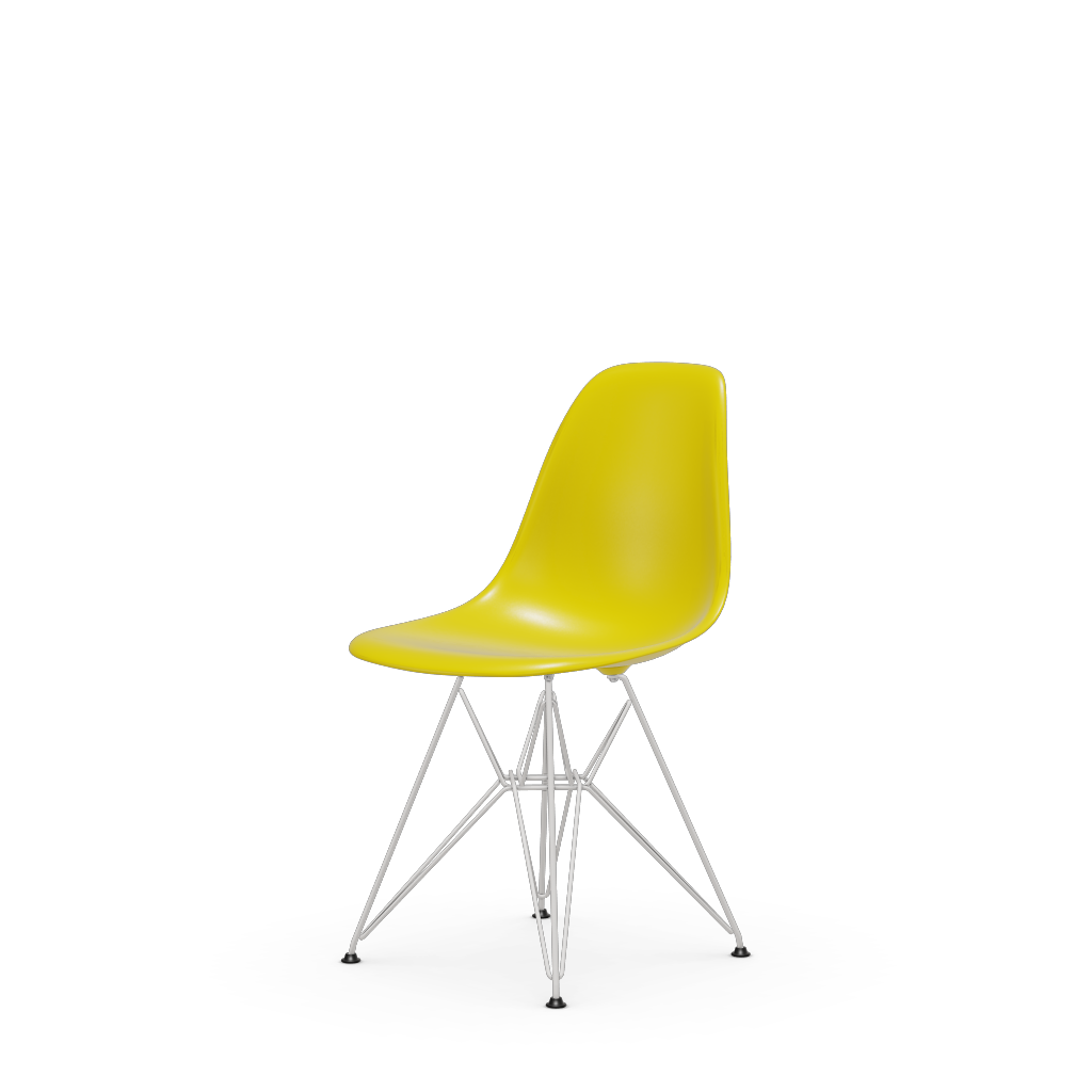 Eames Plastic Side Chair DSR (without upholstery) by Vitra