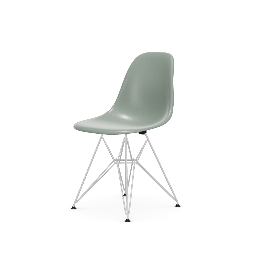 Eames Fiberglass Side Chair DSR (without upholstery) by Vitra