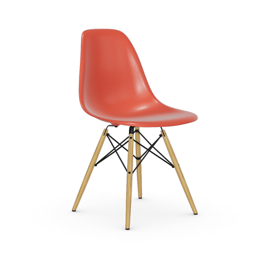 Eames Plastic Side Chair DSW (without upholstery) by Vitra