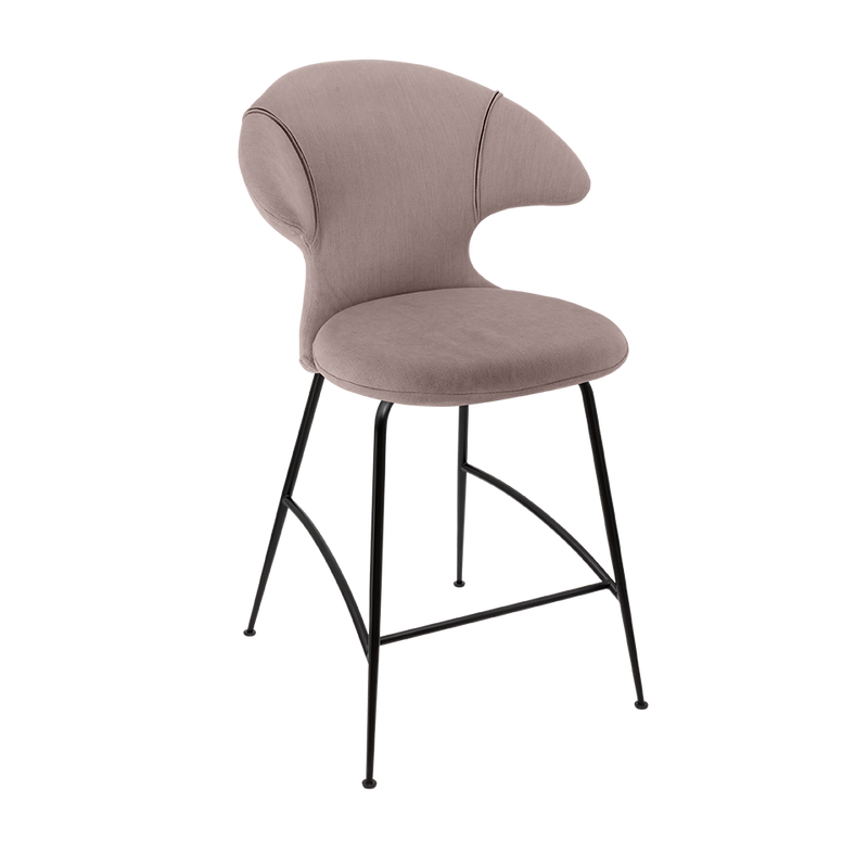 Time Flies Upholstered Counter Stool by Umage #Monrose / Black