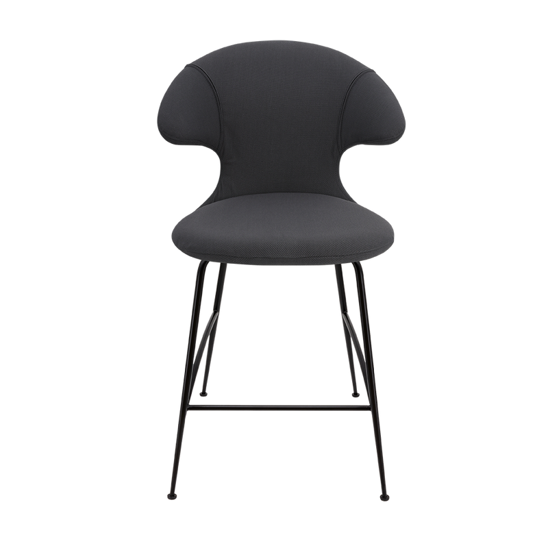 Time Flies Upholstered Counter Stool by Umage #Shadow / Black