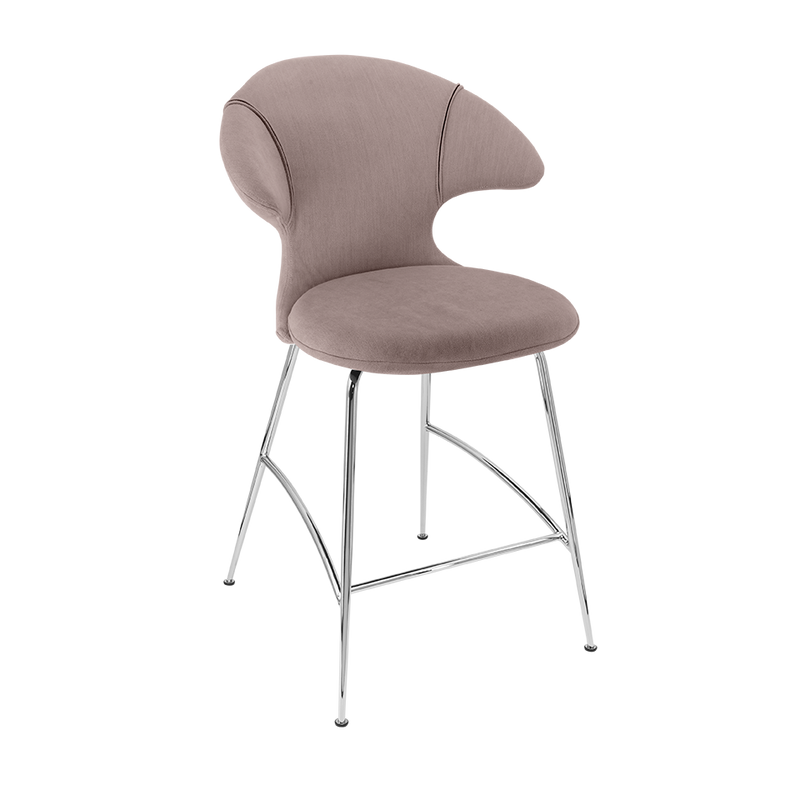 Time Flies Upholstered Counter Stool by Umage #Monrose / Chrome