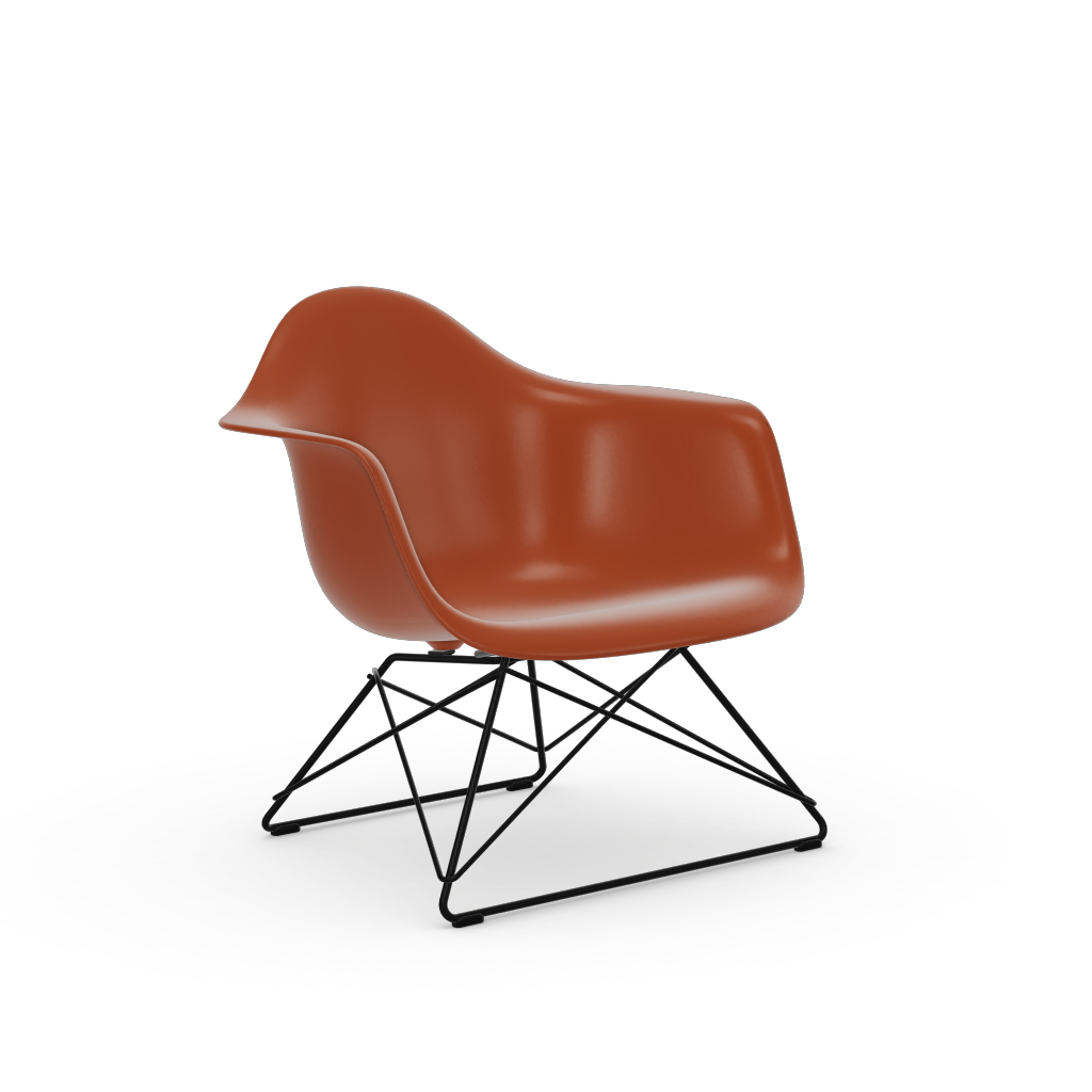 Eames Plastic Armchair LAR (without upholstery) by Vitra