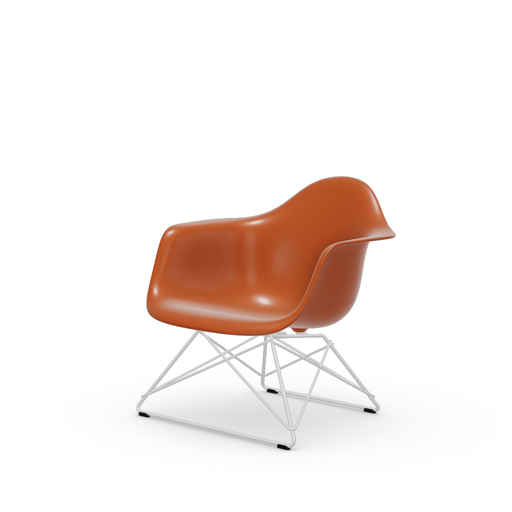 Eames Plastic Armchair LAR (without upholstery) by Vitra