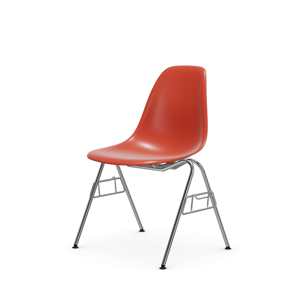 Eames Plastic Side Chair DSS (without upholstery) by Vitra