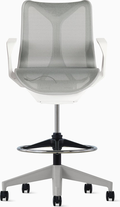 COSM - Low Back Ergonomic office stool with castors by Herman Miller