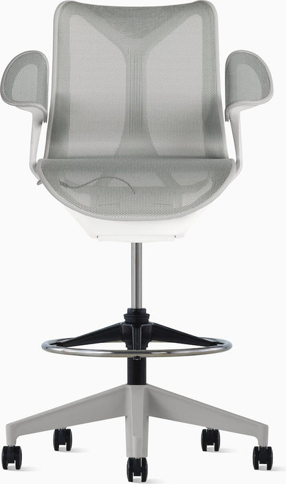 COSM - Low Back Ergonomic office stool with castors by Herman Miller