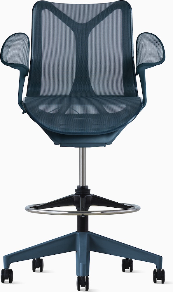 COSM - Low Back Ergonomic office stool with castors by Herman Miller