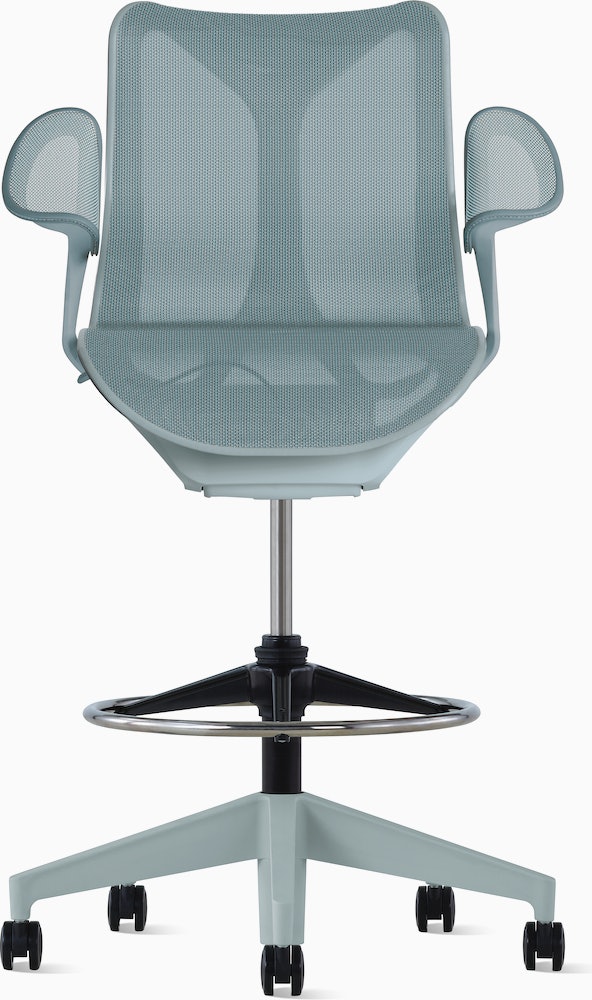 COSM - Low Back Ergonomic office stool with castors by Herman Miller