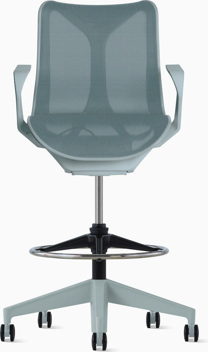 COSM - Low Back Ergonomic office stool with castors by Herman Miller