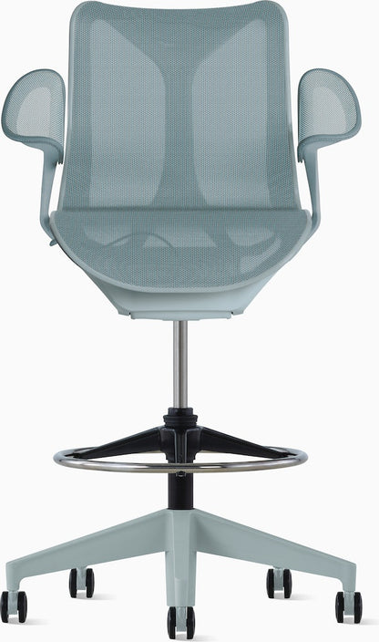 COSM - Low Back Ergonomic office stool with castors by Herman Miller