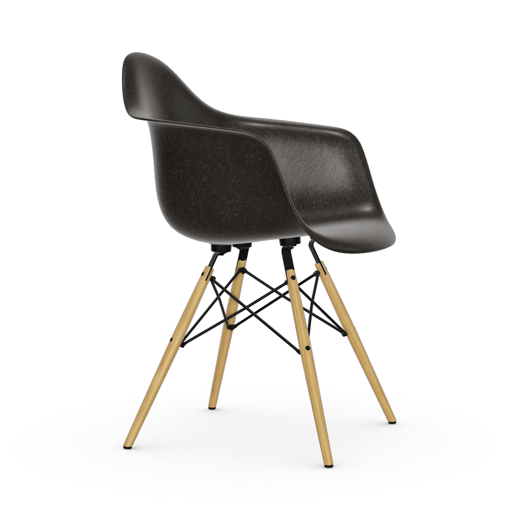 Eames Fiberglass Armchair DAW (without upholstery) by Vitra