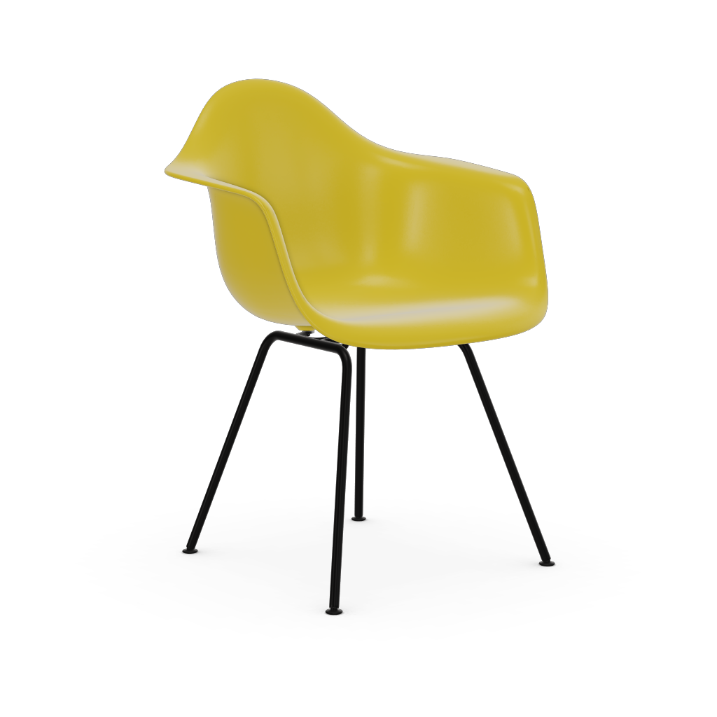 Eames Plastic Armchair DAX (without upholstery) by Vitra