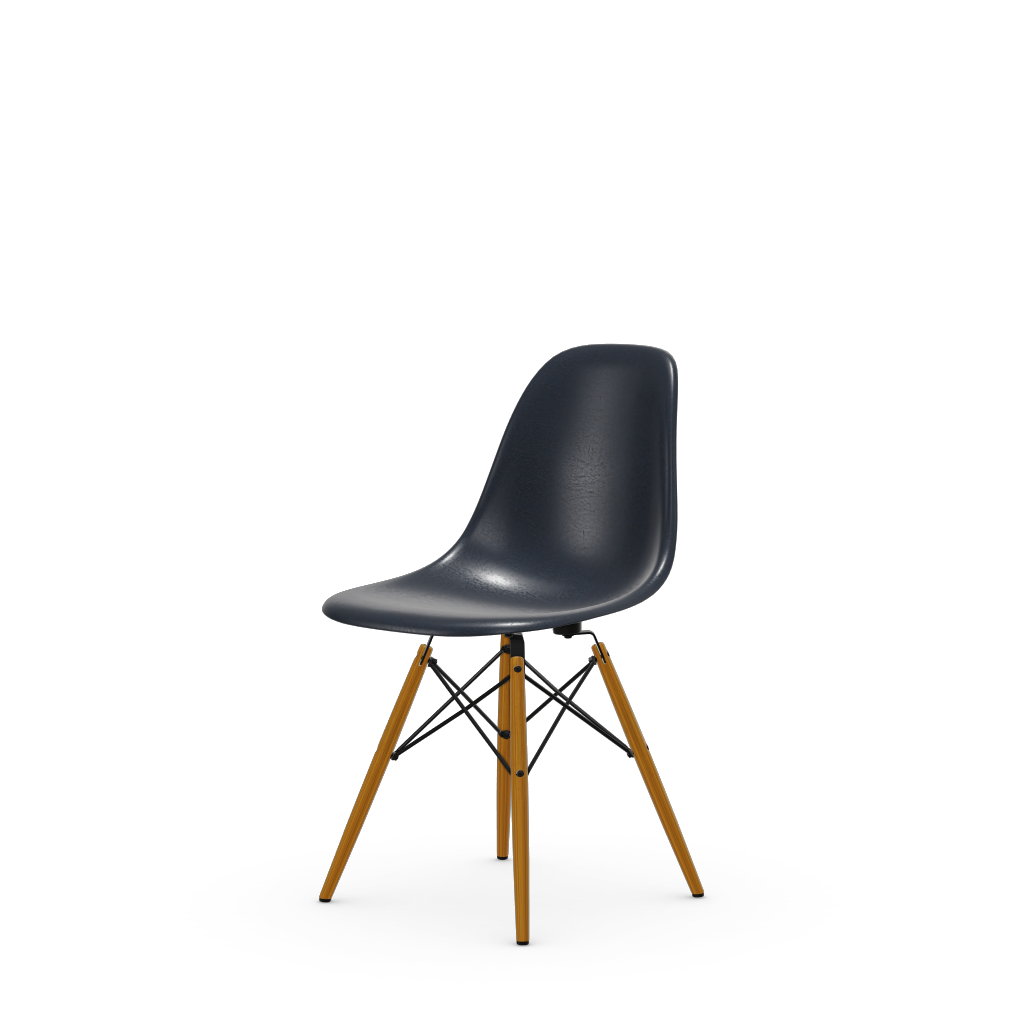 Eames Fiberglass Side Chair DSW (without upholstery) by Vitra