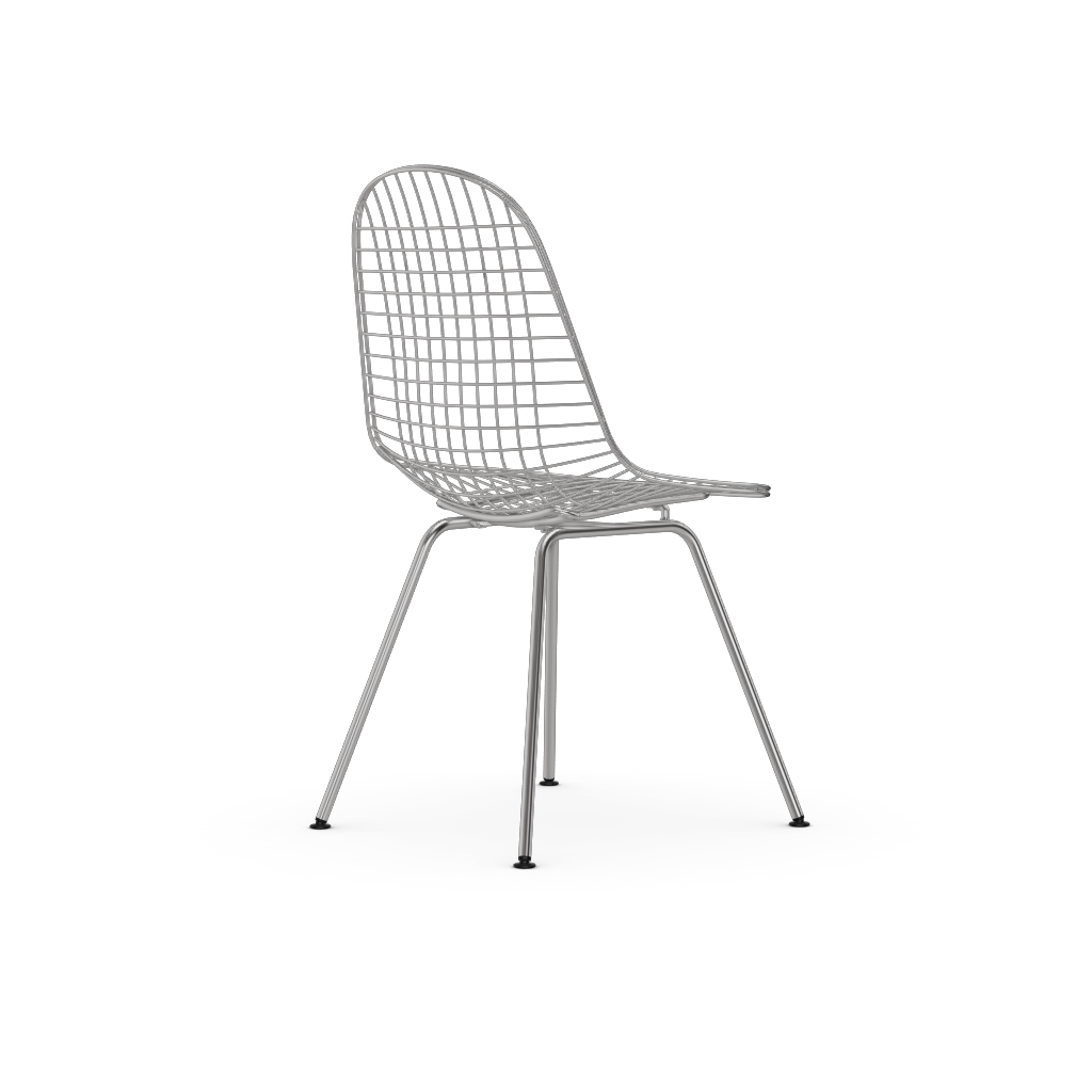 Wire Chair DKX (without upholstery) by Vitra #chromed (new height)