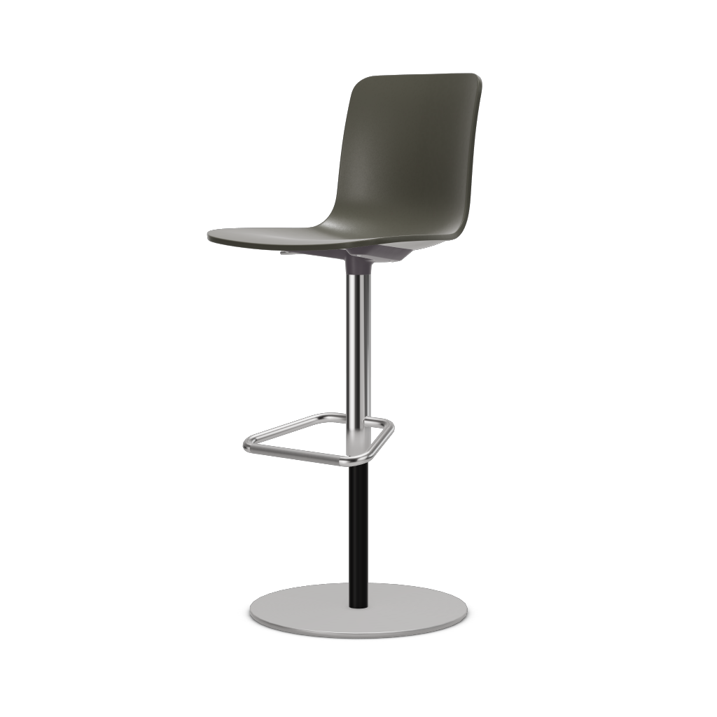 HAL RE Barstool (without seat upholstery) by Vitra #basalt RE