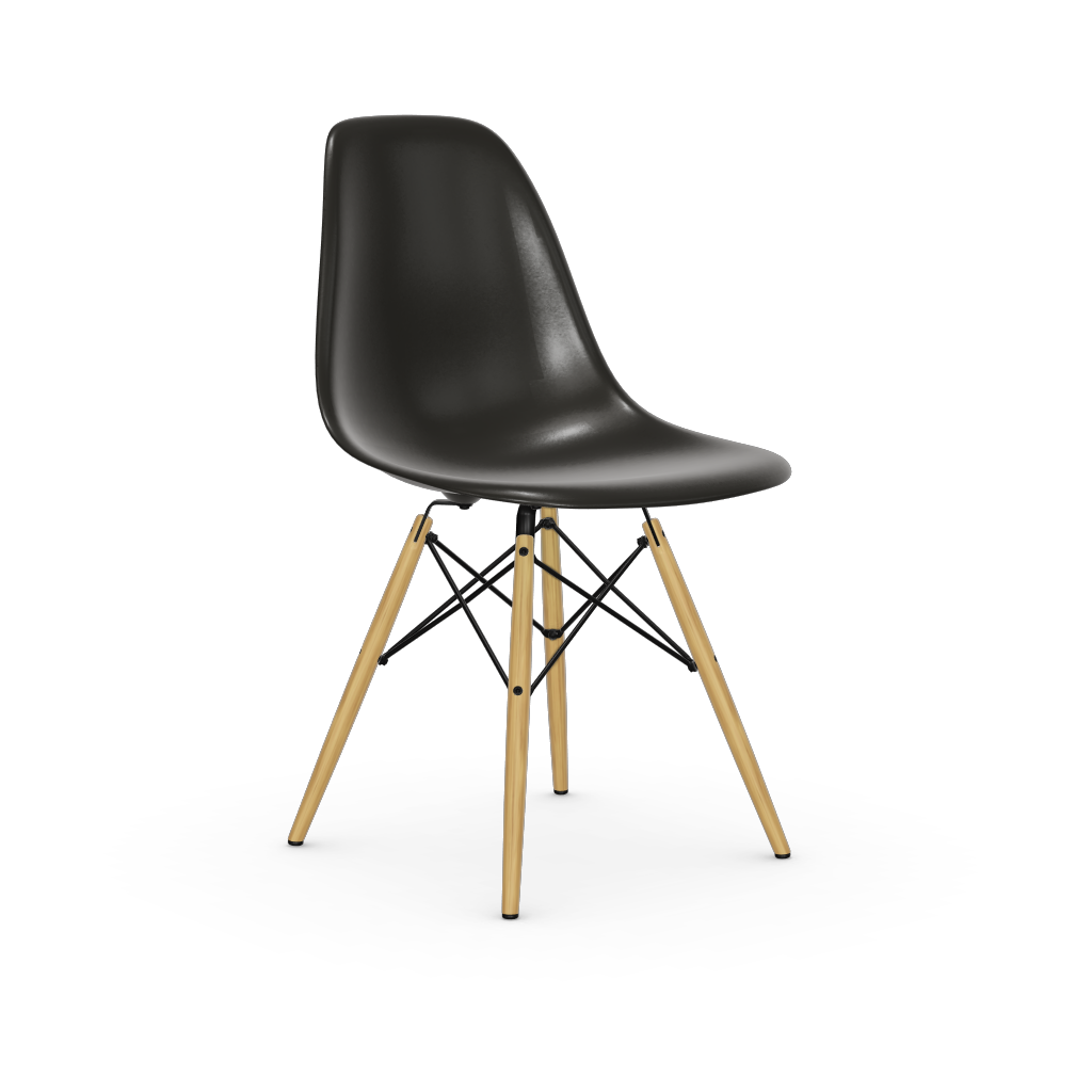 Eames Plastic Side Chair DSW (without upholstery) by Vitra