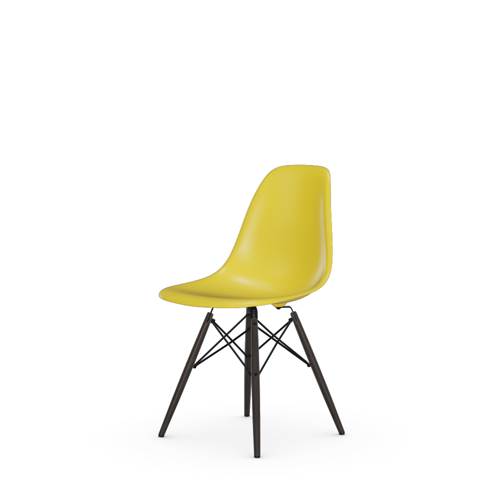 Eames Plastic Side Chair DSW (without upholstery) by Vitra