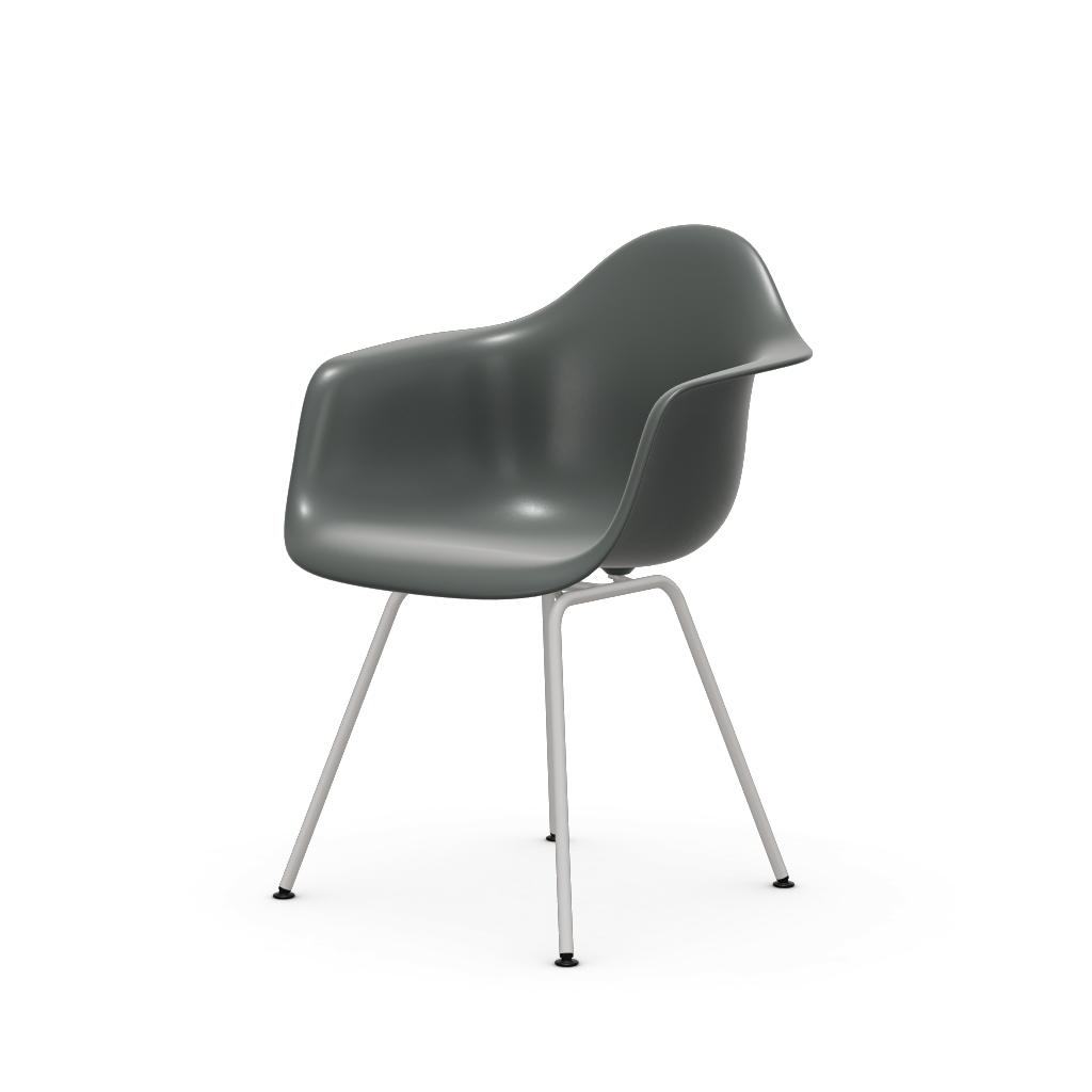 Eames Plastic Armchair DAX (without upholstery) by Vitra